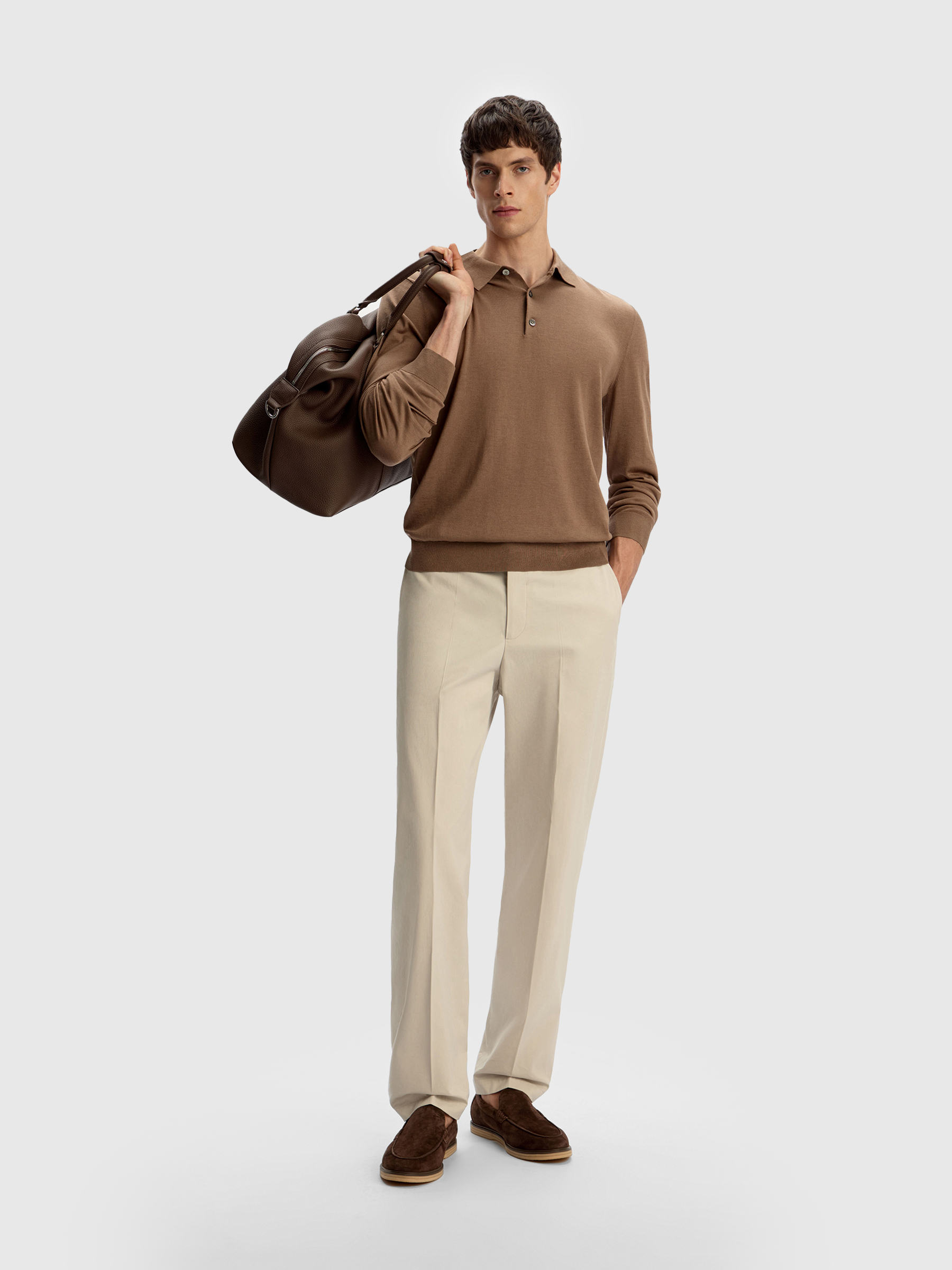 Брюки из итальянского хлопка