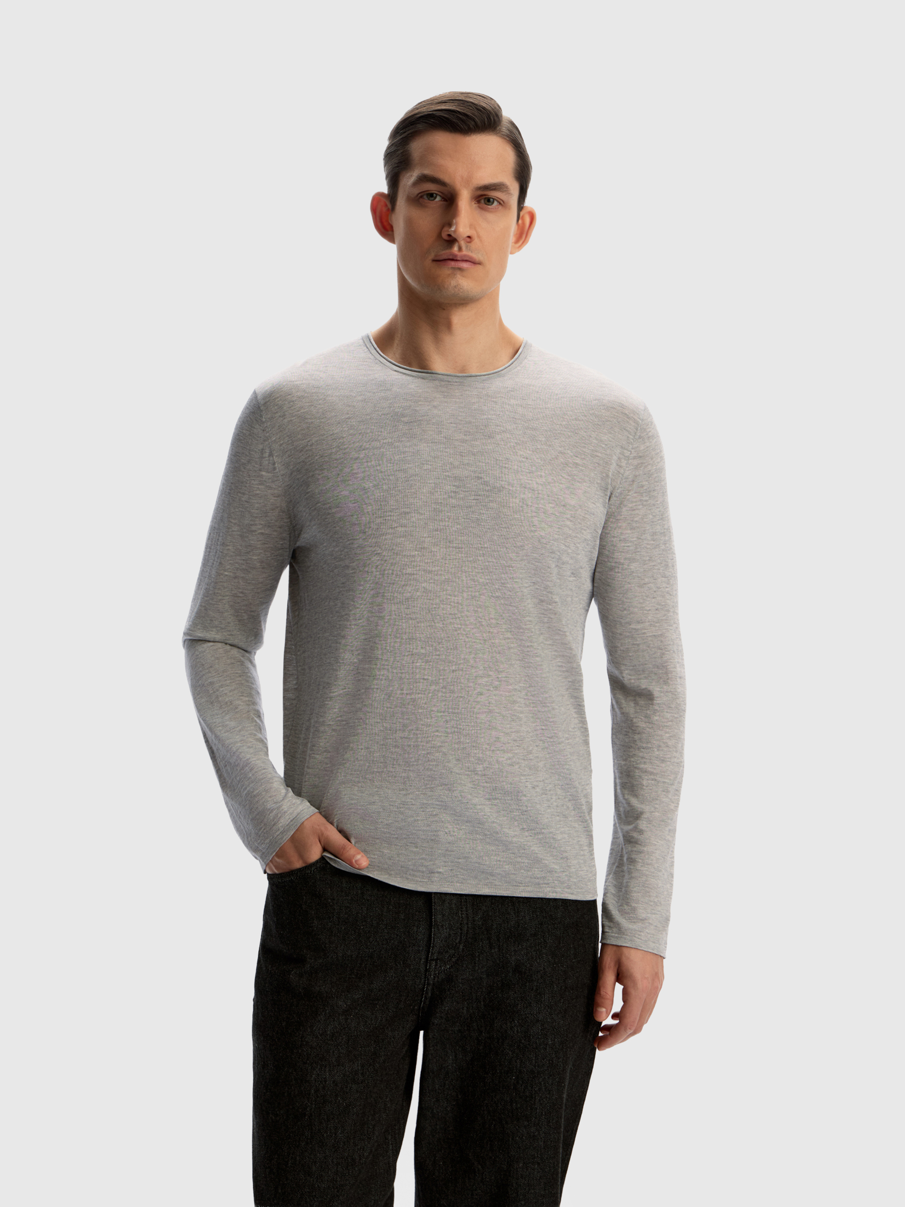 Джемпер из шелка и хлопка