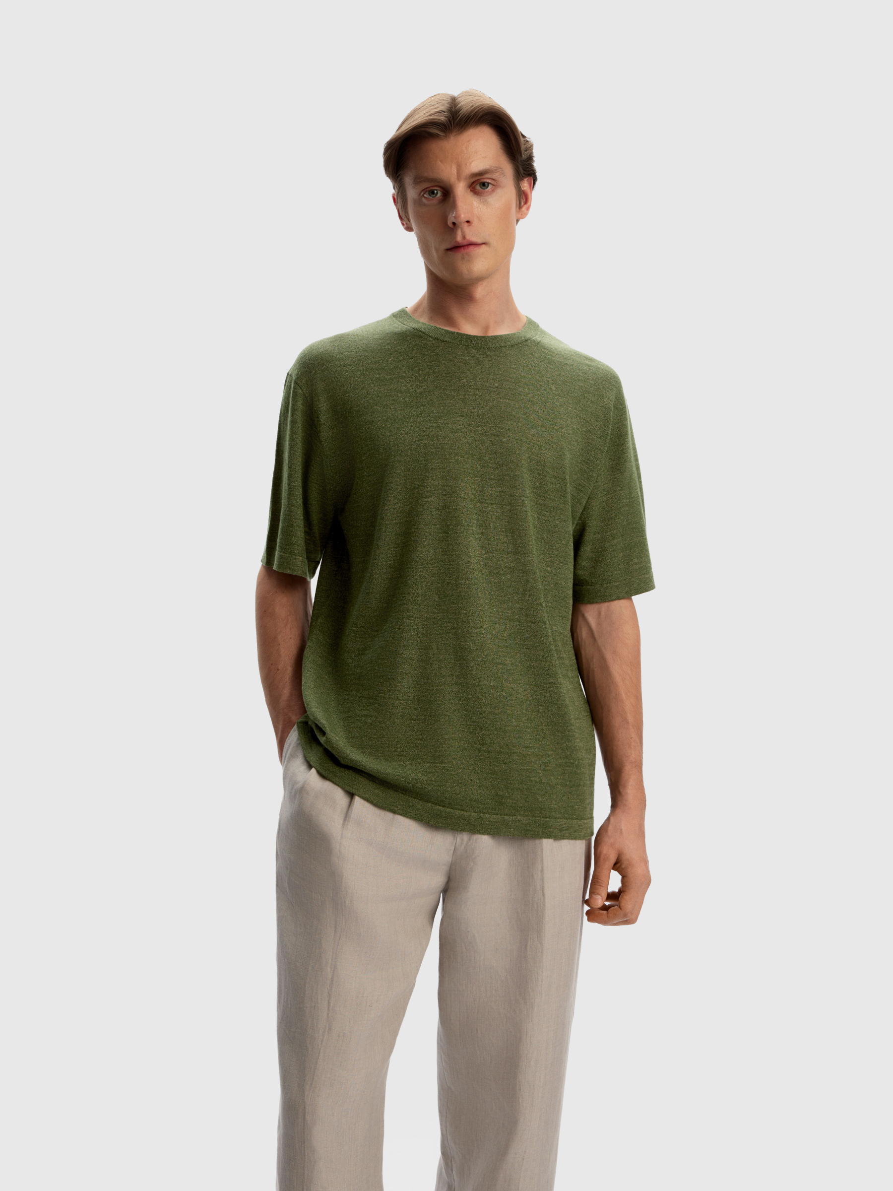 Джемпер с коротким рукавом