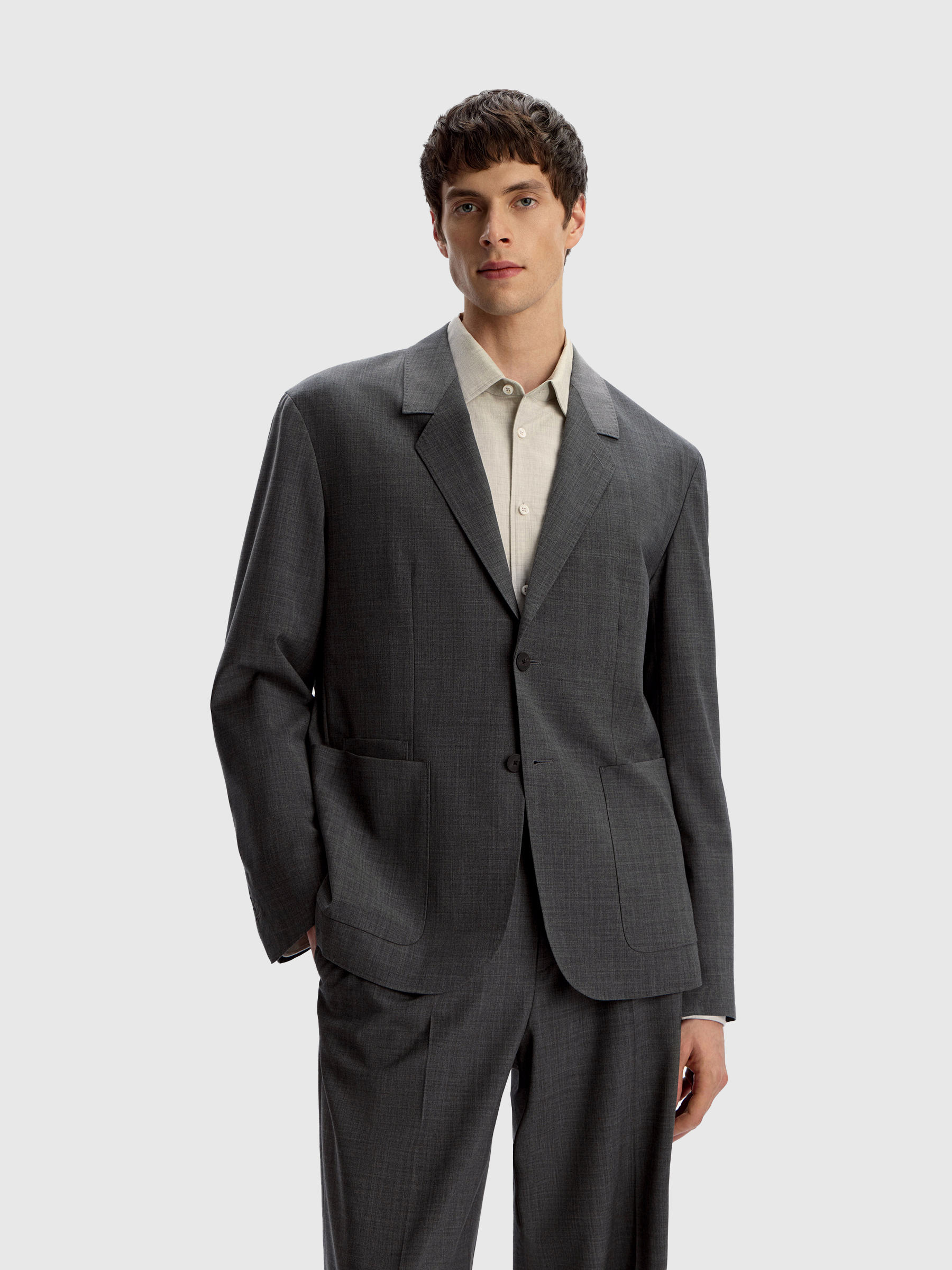 Пиджак из тонкой шерсти