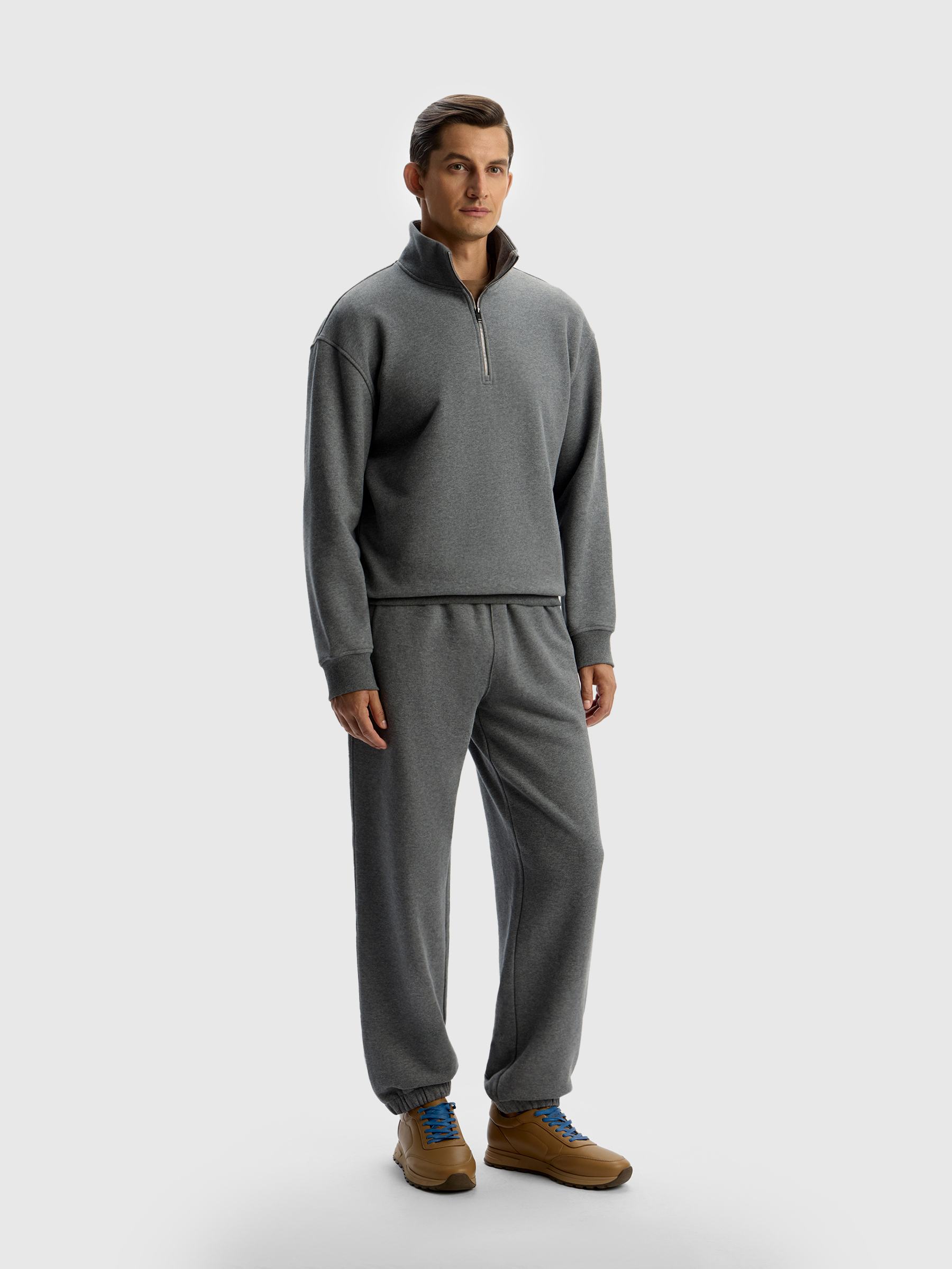 Брюки меланж