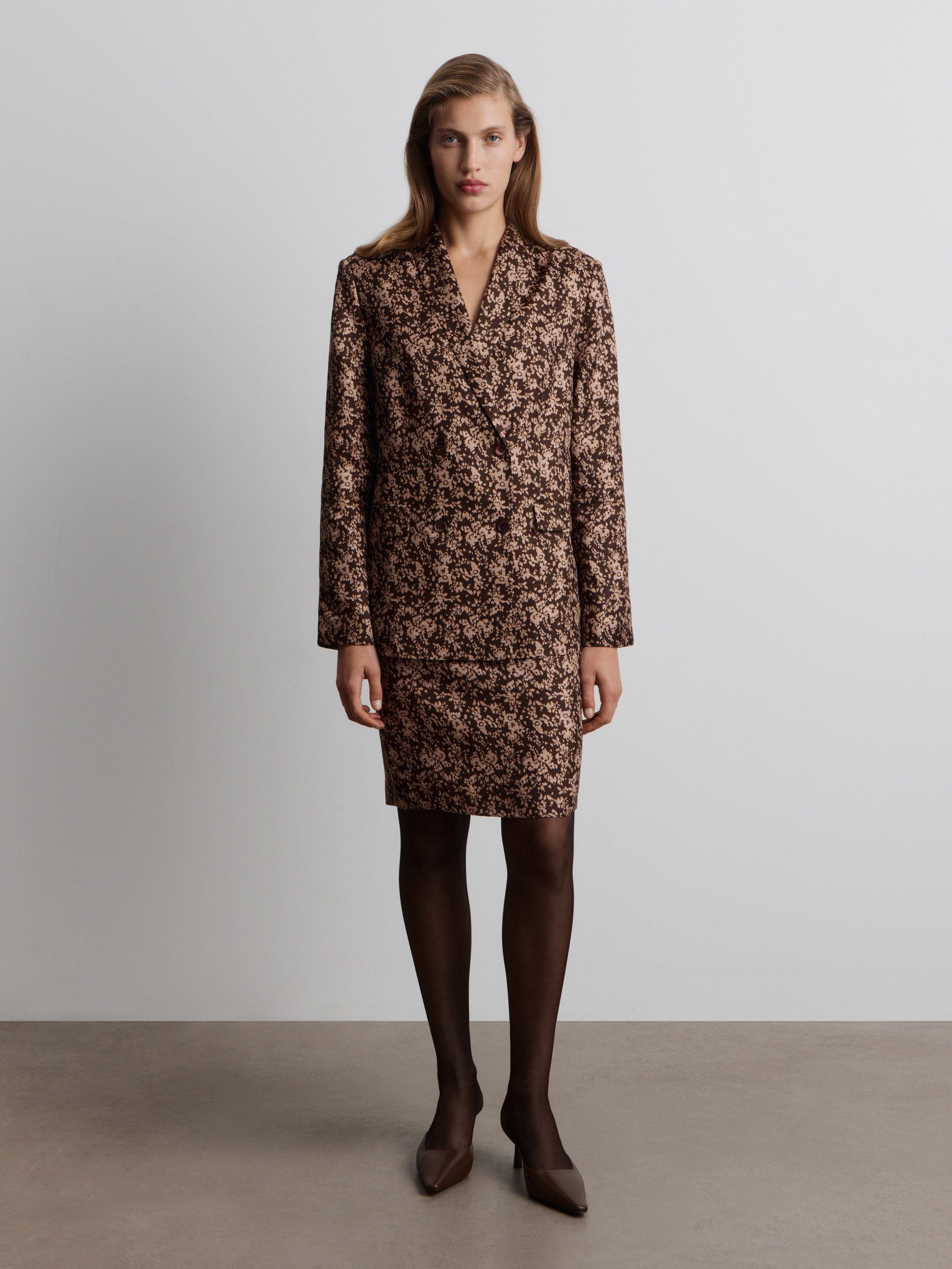 Юбка из шелка